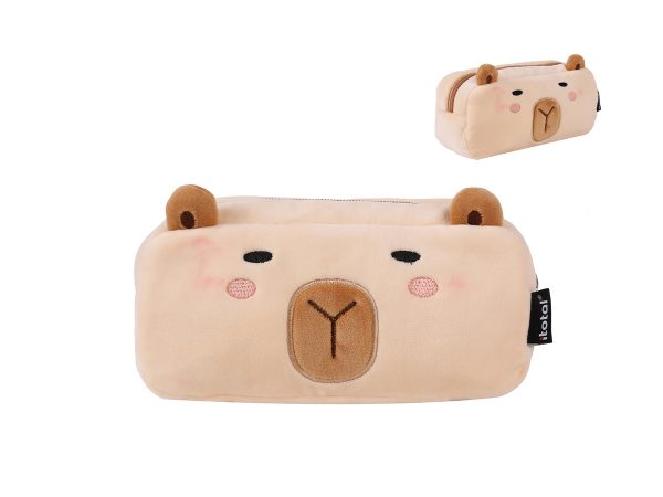 astuccio i-total in peluche capybara