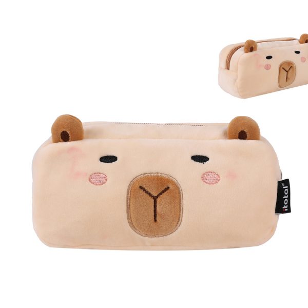 astuccio i-total in peluche capybara