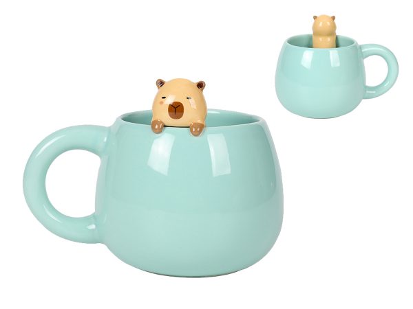 tazza con charm capybara i-total