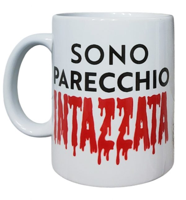 tazza in ceramica sono parecchio intazzata