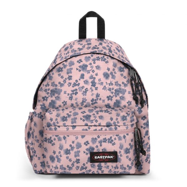 zaino eastpak padded zippl'r rosa con fiori