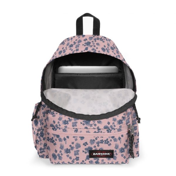 zaino eastpak padded zippl'r rosa con tasca interna per computer