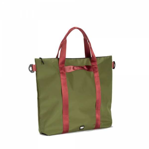 borsa tote bag verde khaki