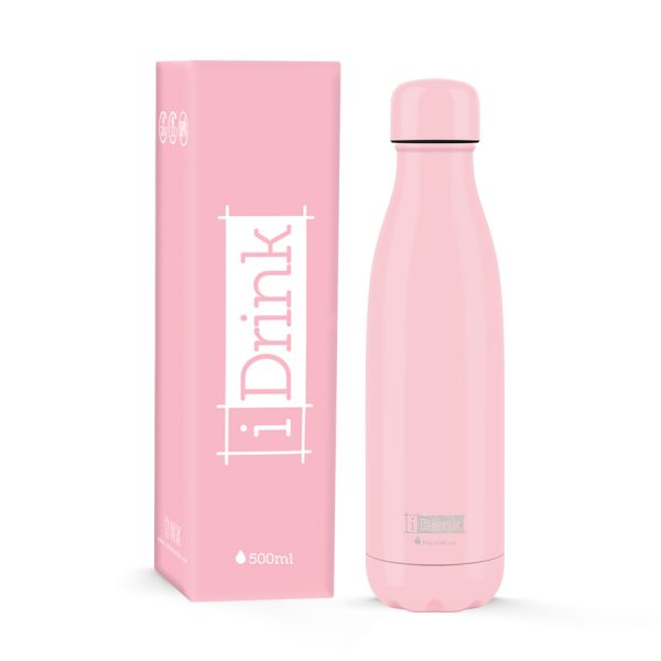 borraccia termica rosa 500 ml