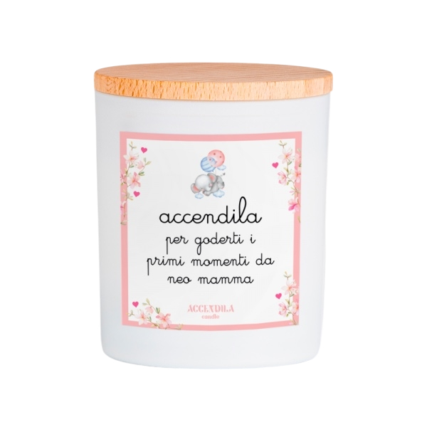 candela accendila limited edition neo mamma fragranza profumo di mamma