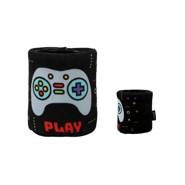 portapenne da scrivania in peluche joypad