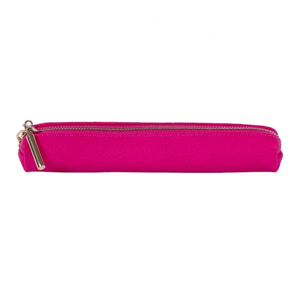 astuccio fucsia in pelle vegana