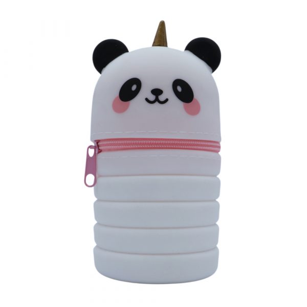 astuccio allungabile panda unicorno